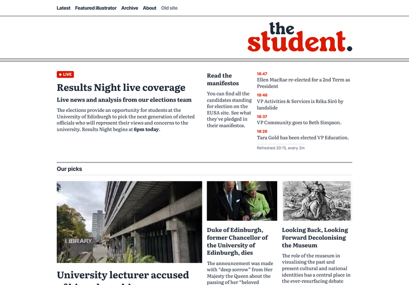 The Student's Election Homepage